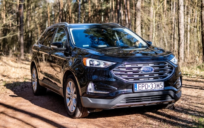 Ford EDGE cena 86000 przebieg: 112000, rok produkcji 2019 z Poddębice małe 211